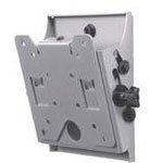 PEERLESS TILTING WALL MOUNT FOR SMALL 10-24 SCREEN W/VESA 75/100MM MOUNTING PATTERN (Silver) (#ST630
