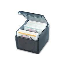 Accessoire - Bo�te 80 CD/DVD - Avec 40 Pochettes - 300165