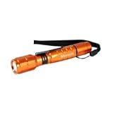 TerraLUX TLF-3002AA-OR LightStar300 3-Watt LED Aluminum Flashlight, High Visibility Orange