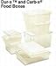 Kitchen & Housewares : Food Box 12" W. X 18" L. X 6" D. White