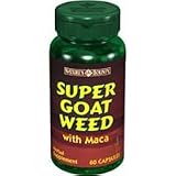 Super Goat Weed with Maca by Nature's Bounty - 60 capsules