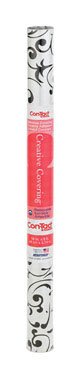 Virtu Black Contact Paper