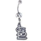 St Louis Cardinals MLB Sexy Belly Navel Ring