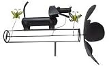 Dachshund and Butterflies Whirligig