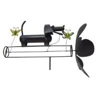 Dachshund & Butterflies Whirligig