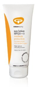 Green People Sun Lotion SPF 25 'no scent' (50ml)