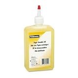 Fellowes Shredder Oil for all Cross-cut Shredders Bottle 350ml Ref 35250
