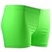 Gem Sports Neon Lime Volleyball Spandex - Sublimated Compression Shorts