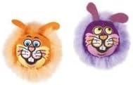 Fat Cat Kitty Hoots Dust Bunnies Organic Catnip Cat Toy 2-pk Assorted Colors