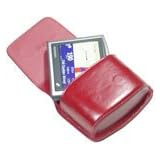 Tomtom Go 520 / 720 Premium Red Hard Leather Case (VIVO BRANDED)