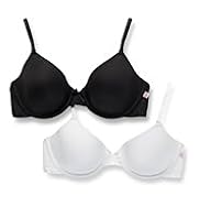 2 Pack Angel Underwired Plain Bras