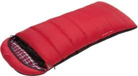 Yukon Jr Zero Degree Mid-Size Rectangular, Flannel Sleeping Bag
