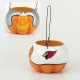 NFL 6.5" Pumpkin Bucket Team: Arizona Cardinals