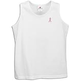 New Balance RFTC Pink Ribbon Performance Tank - Wo ( sz. M, White/Pink )