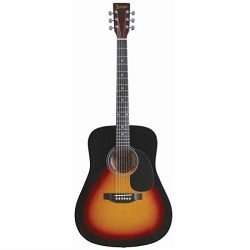 Lauren LA125 Dreadnought Guitar - Vintage Sunburst