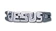 Solid Sterling Silver Jesus Band Ring