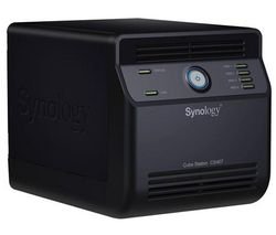 Synology CubeStation 4-Bay (Diskless) Network Attached Storage CS407&yuml; (White)