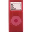 Jensen Silicone Case with Cord Management for iPod nano 2G (Black)