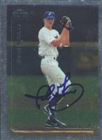 Josh Girdley, Montreal Expos, 2000 Topps Chrome Rookie Autographed Card