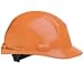 North Safety, 6 Pt. Suspension Ratchet Nape Hard Hat Orange