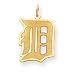 14K Detroit Tigers Sm D Pendant