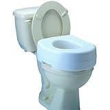 Elevated Toilet Seat With Undergrips Elevated Toilet Seat With Undergrips