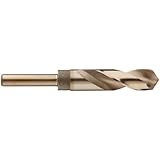 Drill America, D/ACO Cobalt Reduced Shank Drill Bit, (33/64" - 1-1/2"),  Split Point 135 Degree, 1/2" Shank, 3" Flute, 6" Overall