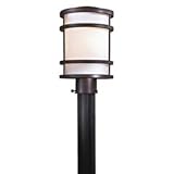 Bay View Collection 12 1/4 High Bronze Post Mount Light