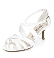 Open Toe Crossover Strap Sandals
