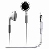 Earphones for Iphone Ipod and MP3 White Headphones with microphone