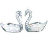 Swarovski Crystal Flirting Swans