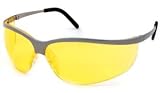 Search : AO Safety Safety Glasses - Metaliks Sport / Frame: Silver Metal Lens: Grey Anti-Fog