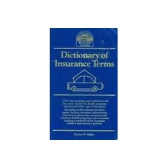 Dictionary of Insurance Terms