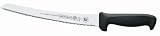 Mundial 5621-10 10-Inch Curved Micro-Serrated Edge Bread Knife, Black