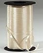 Ribbons - Curling Ribbon- 3/16" - 500 YARDS (1500FT) - Ivory - Birthday Party/Craft/Wedding Favors