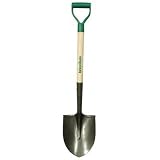 Union Tools 43106 Round Point Shovel with Poly D-grip