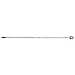 H-B Instrument Company B60502-0400 H-B Enviro-Safe Glass Thermometer, 0/230F, Partial, 300 mm