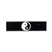 Ying Yang Karate Martial Arts Headband - Black