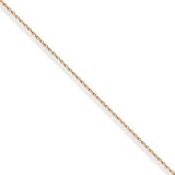 14k Rose Gold .8mm Spiga Chain 24 Inches
