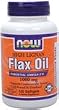 NOW HIGH LIGNAN ORGANIC FLAX OIL 1000 MG - 120 SOFTGELS