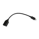 SANOXY USB 2.0 Female to Micro USB Male OTG On-The-Go Cable Adapter