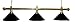 61" Metal Pool Table Light Billiard Lamp Black Shades 61" Metal Pool Table Light Billiard Lamp Black Shades