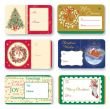 Box 150 Self Adhesive Christmas Gift Labels