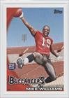 2010 Topps #44A - Mike Williams RC (Rookie Card)/No helmet pose