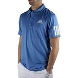 from Adidas Mens Adidas Barricade Trad Climacool short sleeve Tennis Polo Shirt Blue or Black