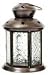 Pretty 14cm Morrocan Lantern Tealight – Clear