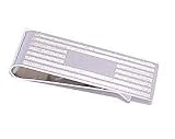 Embossed Rhodium Money Clip - B0000E1M77
