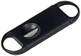 Black Cigar Cutter with Stainless Steel Blade