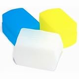 White/Blue/Yellow Flash Diffuser set compatible with Canon Speedlite 580EX, 580EX II