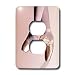 Dance - Ballet Slippers - Light Switch Covers - 2 plug outlet cover